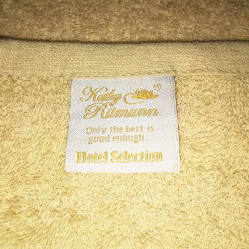 Beige frottir törölköző árgaranciával