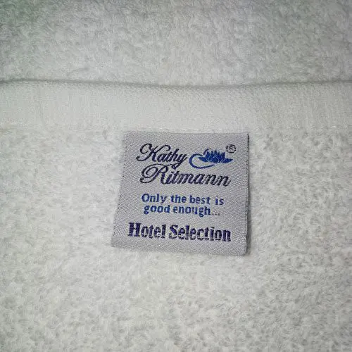 Fehér frottir törölköző árgaranciával